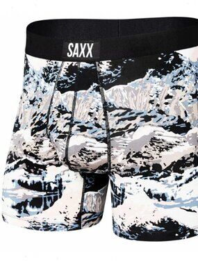 SAXX ULTRA Boxer Briefs with Fly “Alpine Crest"